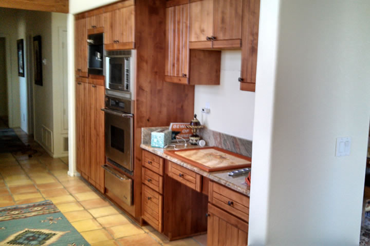 Refaced Alder Kitchen